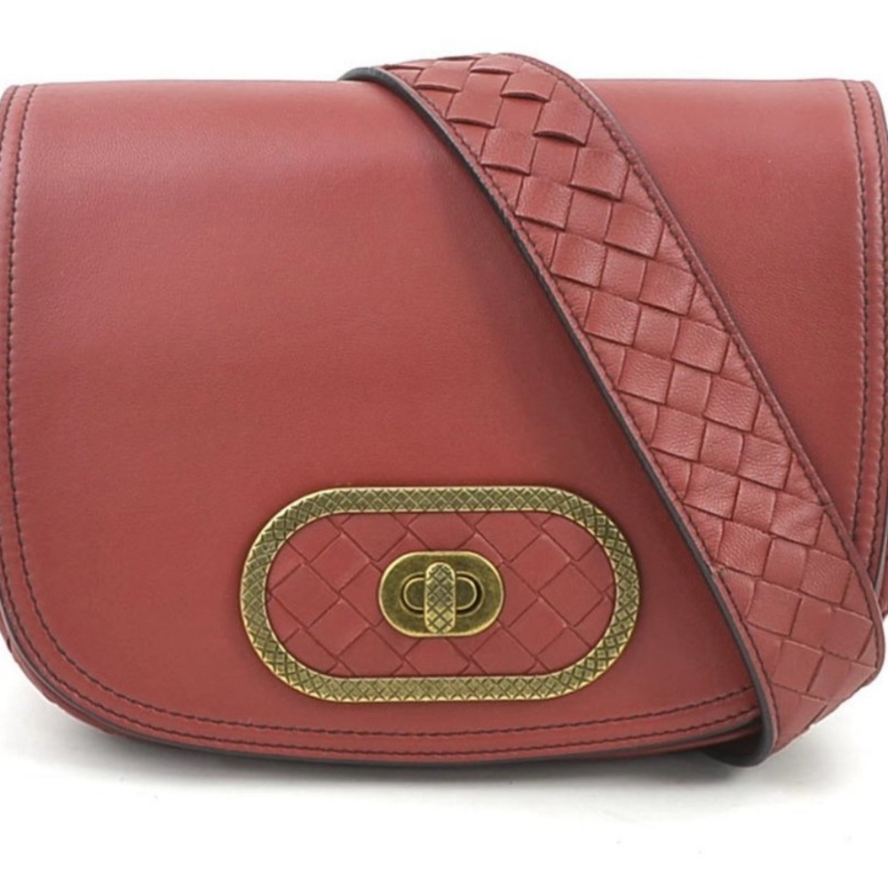 Bottega Veneta Intrecciato Nappa Luna Crossbody Bag